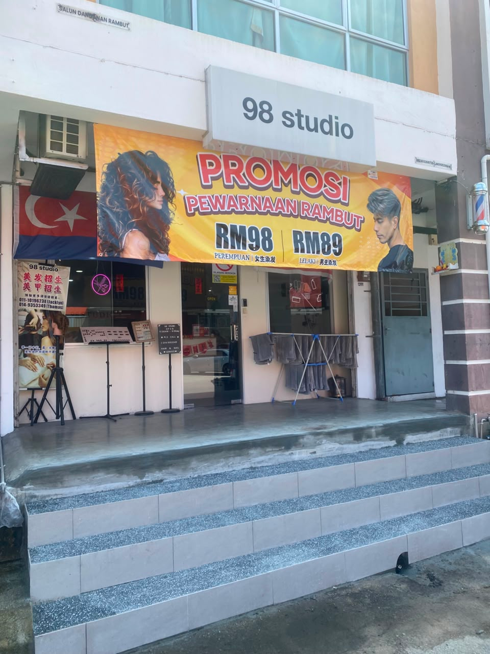 98studio storefront in Segamat